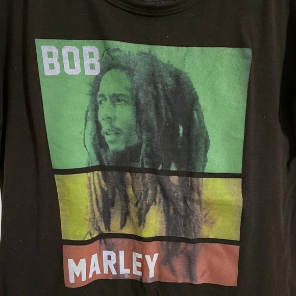 Zion Rootswear Bob Marley T-Shirt Size Large - Picture 3 of 5